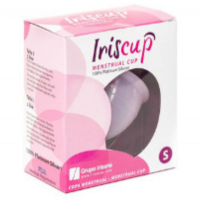 Iriscup Small Pink Month Cup A + Free Sterilizer Bag