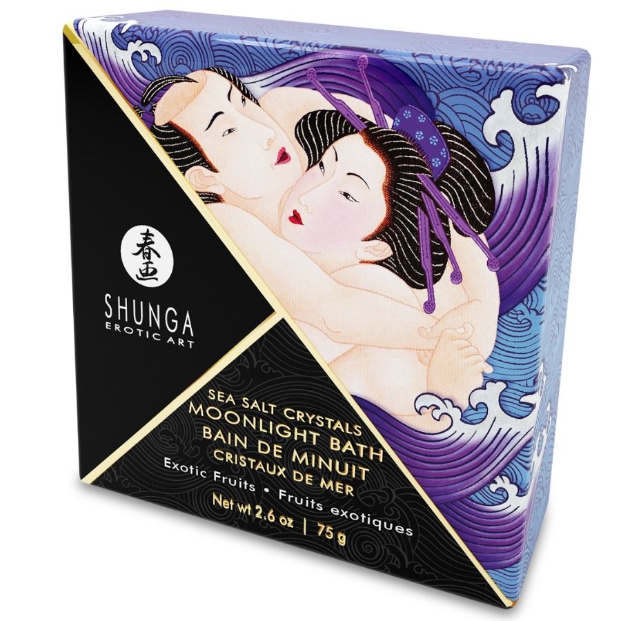 Shunga Bath Experience Shunga - Exotic Purple Flavored Bath Salts 75 Gr