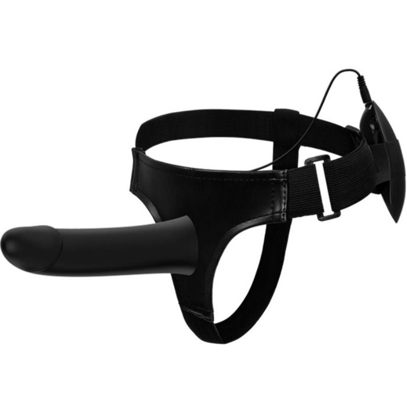 Pretty Love Male Pretty Love - Vito Strap On With Hollow Dildo And Vibration 17.3 Cm