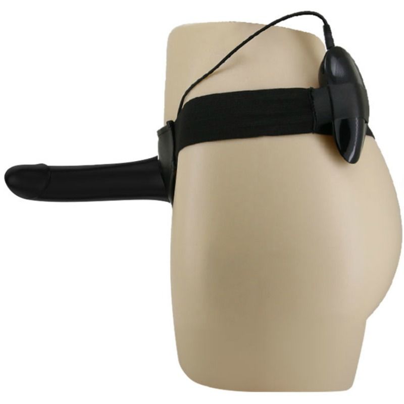 Pretty Love Male Pretty Love - Vito Strap On With Hollow Dildo And Vibration 17.3 Cm