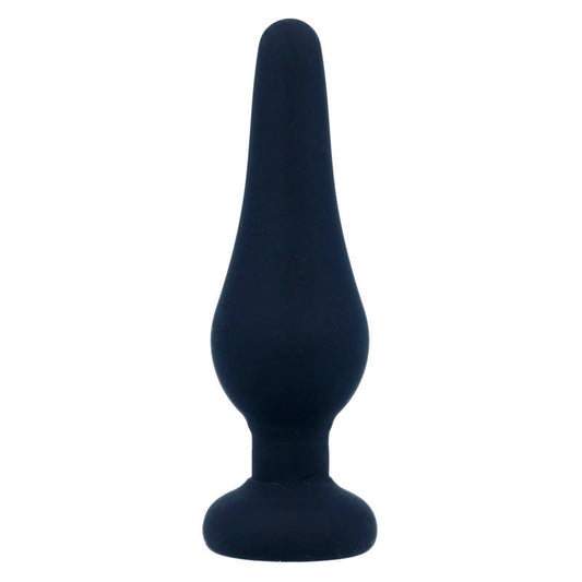 Intense Anal Toys Intense - Anal Plug Pipo S Black Silicone 9.8 Cm