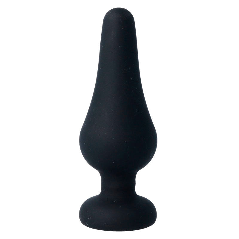 Intense Anal Toys Intense - Anal Plug Pipo L Black Silicone 13 Cm