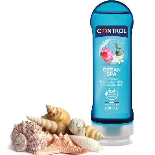 Control Lubes Control - 2 En 1 Massage & Pleasure Mediterranean Sea 200 Ml