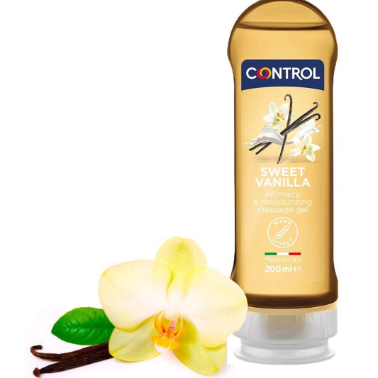Control Lubes Control - 2 En 1 Massage & Pleasure Madagascar Sweetness 200 Ml