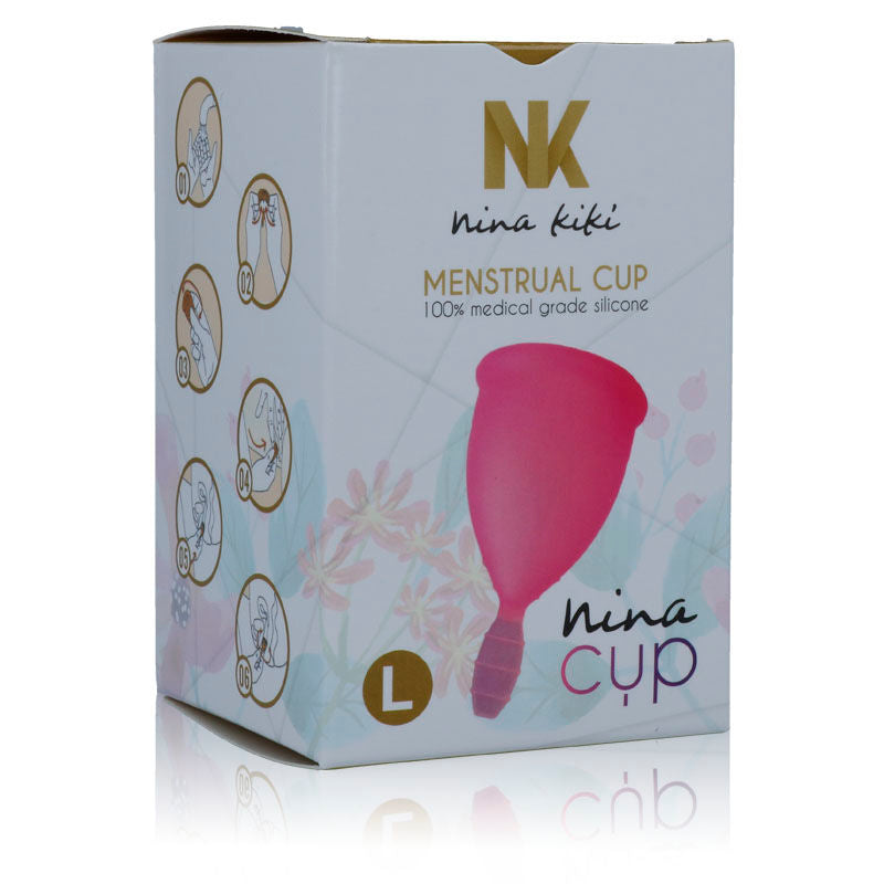 Nina Kikí Menstrual Cup Pink - Size L