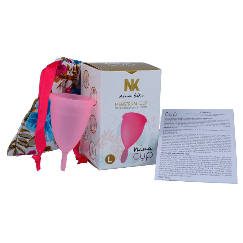 Nina Kikí Menstrual Cup Pink - Size L