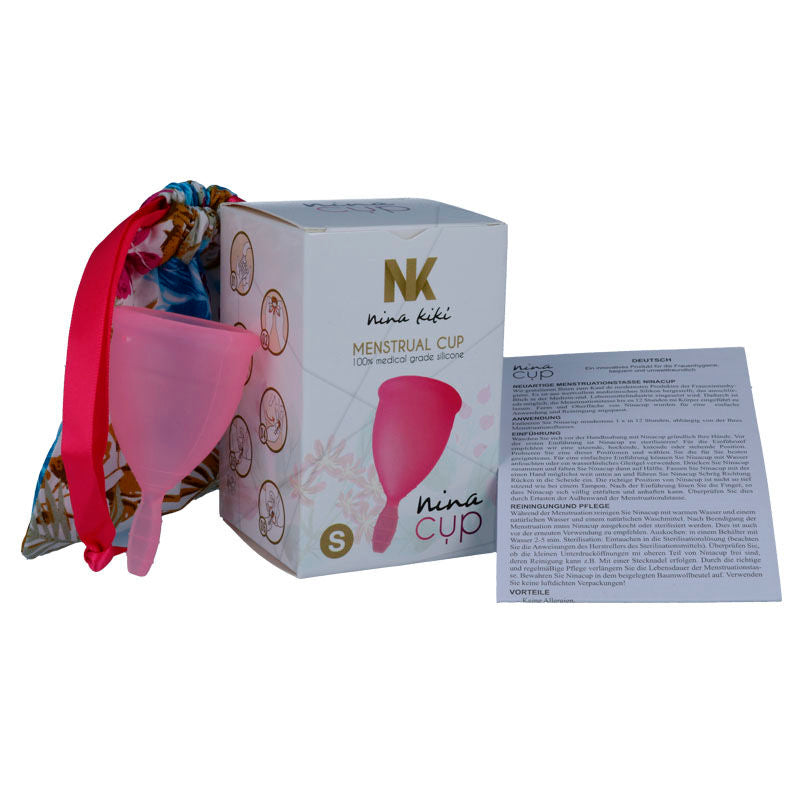 Nina Kikí Menstrual Cup Pink - Size S