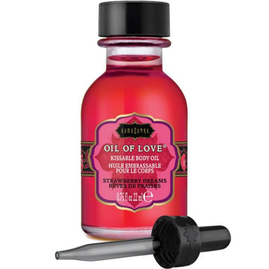 Kamasutra Cosmetics Kamasutra - Edible Oil - Strawberries 22 Ml