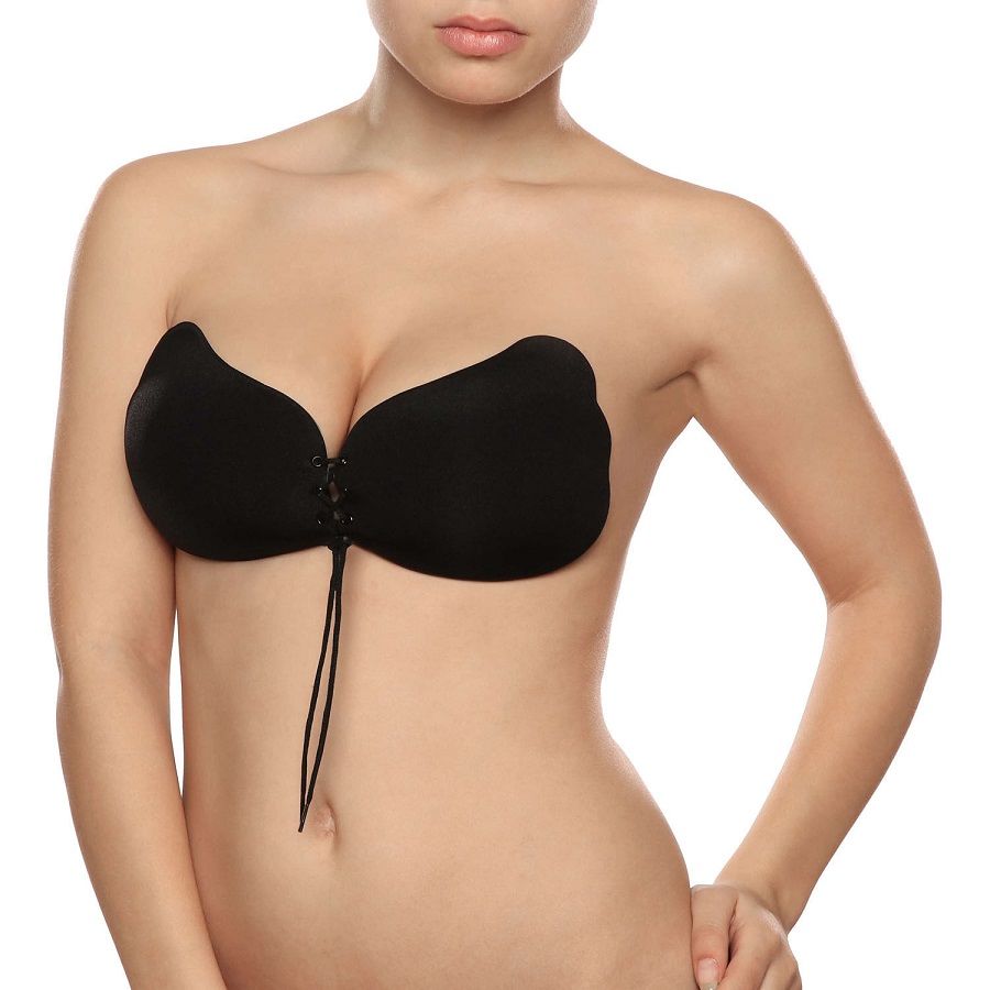 Bye Bra - Bras Bye-Bra - Lace-It Enhancement Push-Up Black Cup B