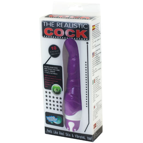 Baile Vibrators Baile - Realistic Cock 10 Rhythms Sensation Violet