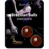 Secretplay Cosmetic Secretplay - 2 Brazilian Balls Chocolat