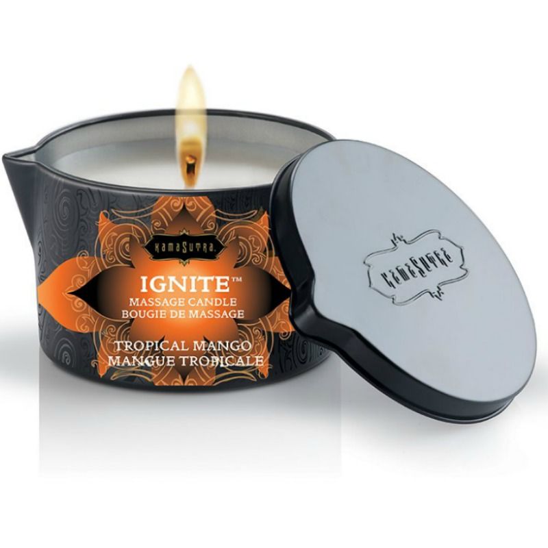 Kamasutra Cosmetics Kamasutra - Massage Candle Tropical Handle 170 Gr
