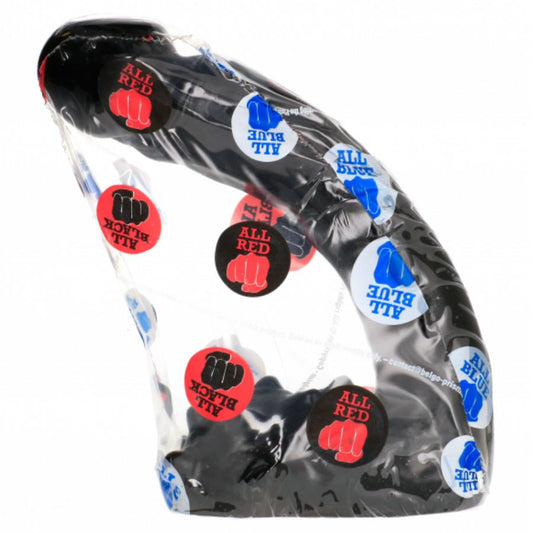 All Black Dildo Realistic 19 Cm