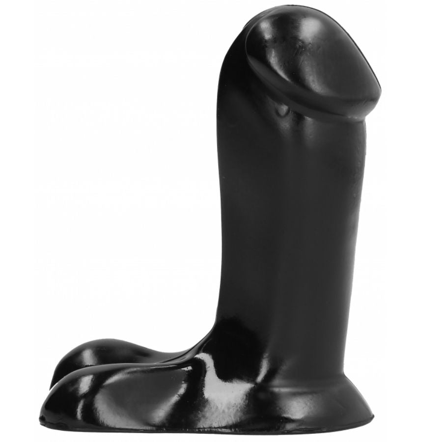All Black Dildo Realistic 14 Cm