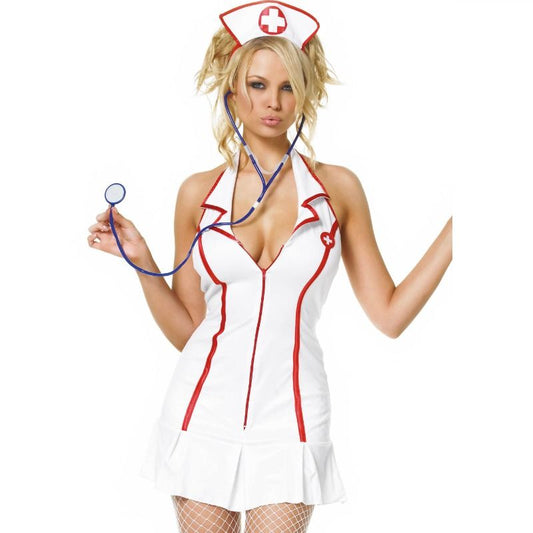 Leg Avenue Costumes Leg Avenue - Costumes - Disfraz Jefa Enfermeria 3 Piezas Talla L/Xl