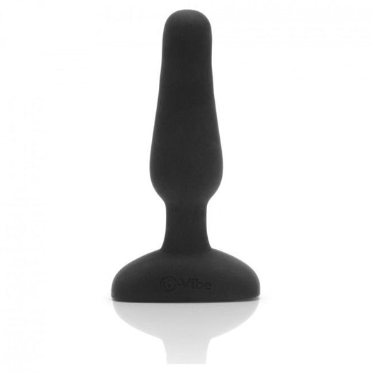 B-Vibe Novice Remote Control Anal Plug Black