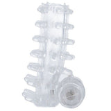 Casual Love Ring Vibrating Sleeve Transparent