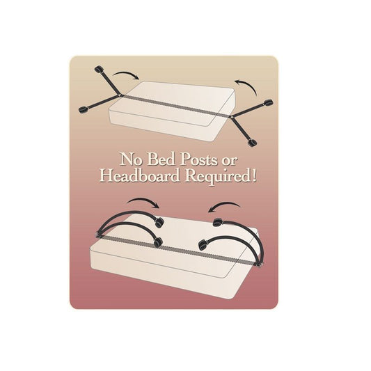 Fetish Fantasy Series Bed Bindings Restraint Kit