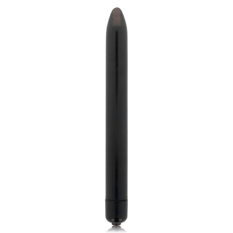 Glossy Slim Vibrator Black