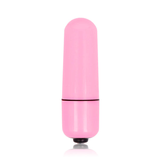 Glossy Small Bullet Vibe Deep Rose