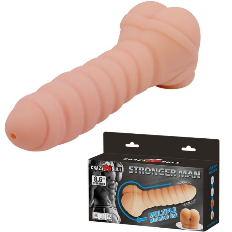 Crazy Bull Multifunctional Penis 21.8 Cm