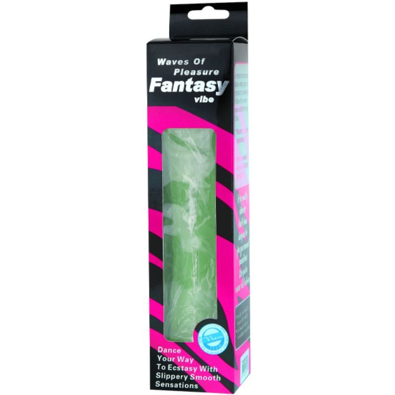 Baile Vibrators Baile - Waves Of Pleasure Vibrator 23 Cm Green