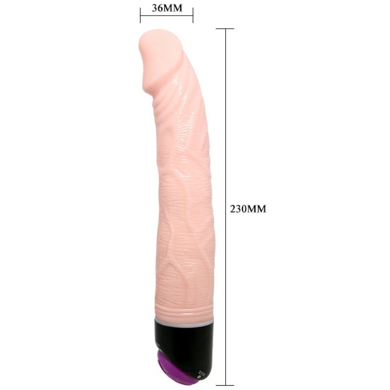Baile Adour Baile - Club Realistic Vibrator 23 Cm Natural