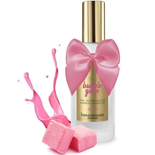 Bijoux Love Cosmetiques Bijoux - Bubble Gum Gel 2 In 1 Silicone Strawberry Gum 100 Ml