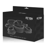 Fetish Submissive Bondage Fetish Submissive - Open Legs Position With Noprene Lining Handcuffs