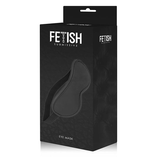 Fetish Submissive Bondage Fetish Submissive - Vegan Leather Mask Ii With Noprene Lining