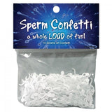 KHEPER GAMES - SPERM-SHAPED CONFETTI