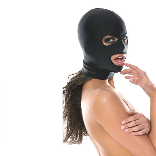 Fetish Fantasy Series Spandex 3-Hole Hood