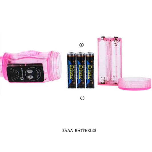 Baile Stimulating Baile - Distortion Triple Pink Stimulator