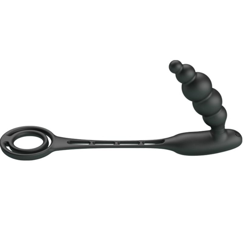 Pretty Love Penis Rings With Vibrator Plug