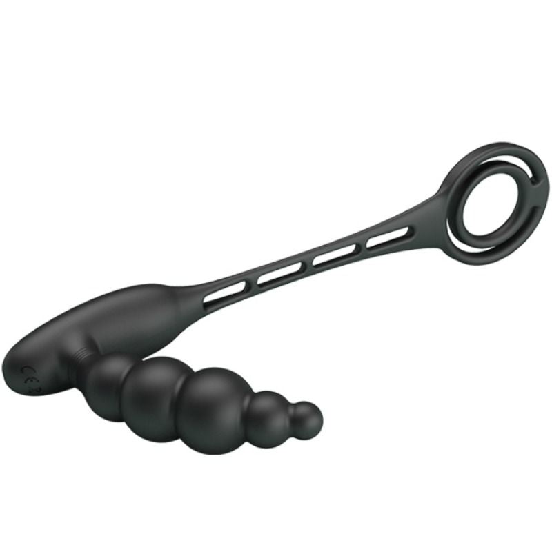 Pretty Love Penis Rings With Vibrator Plug
