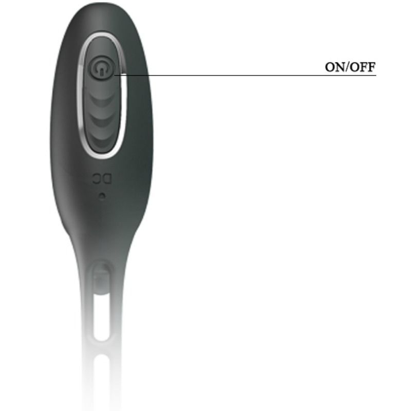 Pretty Love Penis Rings With Vibrator Plug