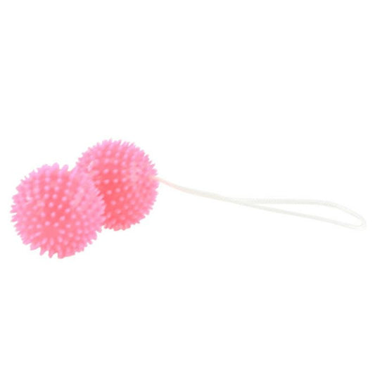 Baile Stimulating Baile - A Deeply Pleasure Pink Textured Balls 3.6 Cm