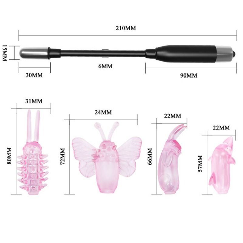 Baile Stimulating Baile - Wizard Magic Wand Stimulator With Vibration