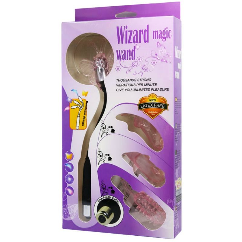 Baile Stimulating Baile - Wizard Magic Wand Stimulator With Vibration