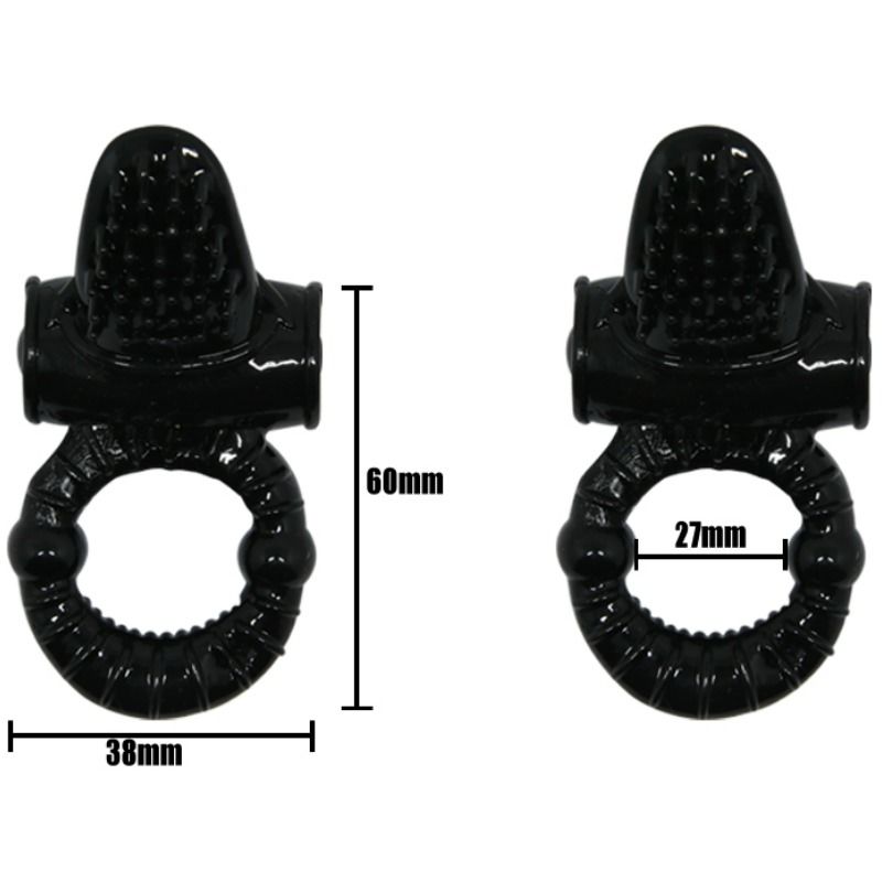 Baile For Him Baile - Sweet Ring Vibrating Ring With Textured Rabbit