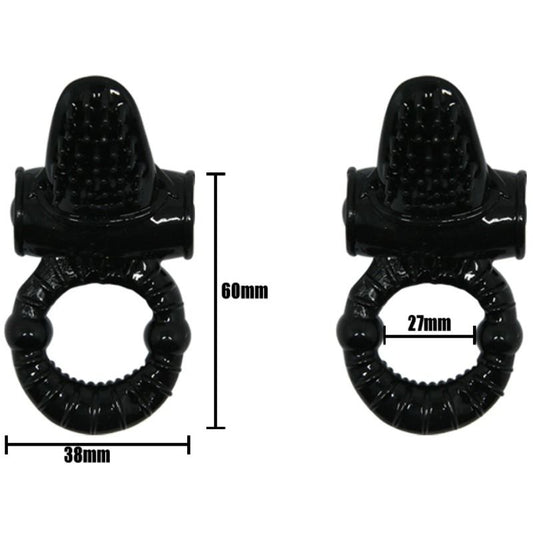 Baile For Him Baile - Sweet Ring Vibrating Ring With Textured Rabbit