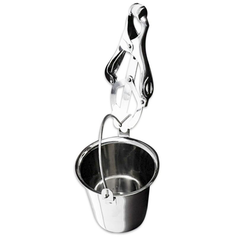Metal Hard Nipple Clamp With Tank