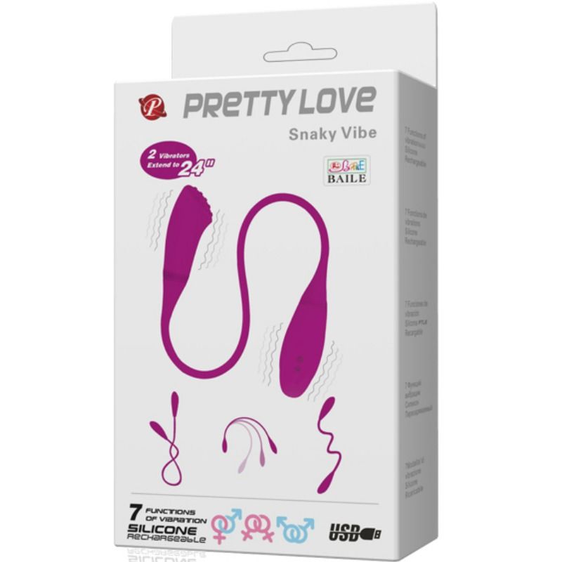 Pretty Love Smart Pretty Love - Smart Snaky Vibe Vibrator 2 Motors