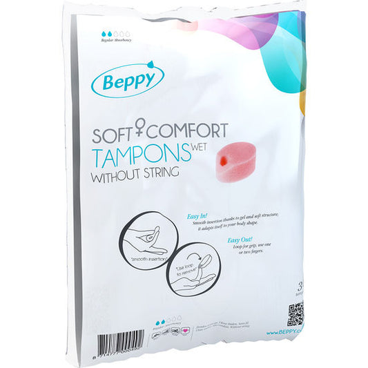 Beppy Soft Comfort Tampons Wet 30 Units
