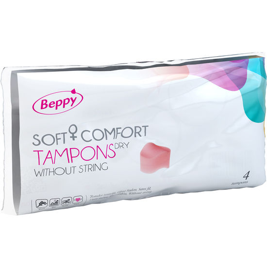 Beppy Soft-Comfort Tampons Dry 4 Units