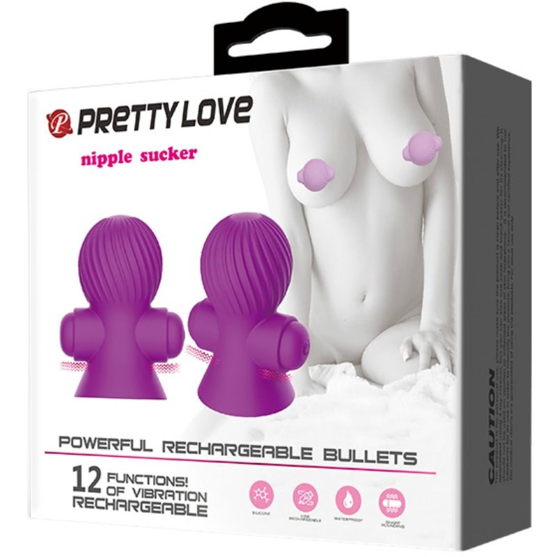 Pretty Love Smart Pretty Love - Nipple Stimulators 12M Lilac Vibration