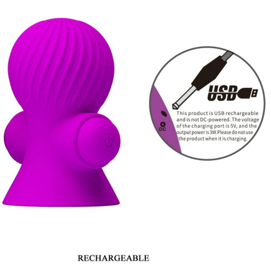 Pretty Love Smart Pretty Love - Nipple Stimulators 12M Lilac Vibration