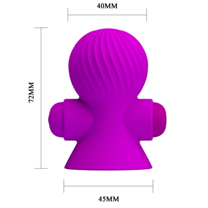 Pretty Love Smart Pretty Love - Nipple Stimulators 12M Lilac Vibration