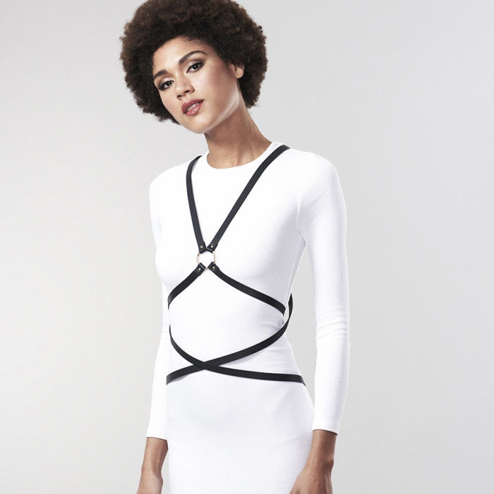 Bijoux Maze Bijoux Indiscrets Maze - Multi-Way Harness Black