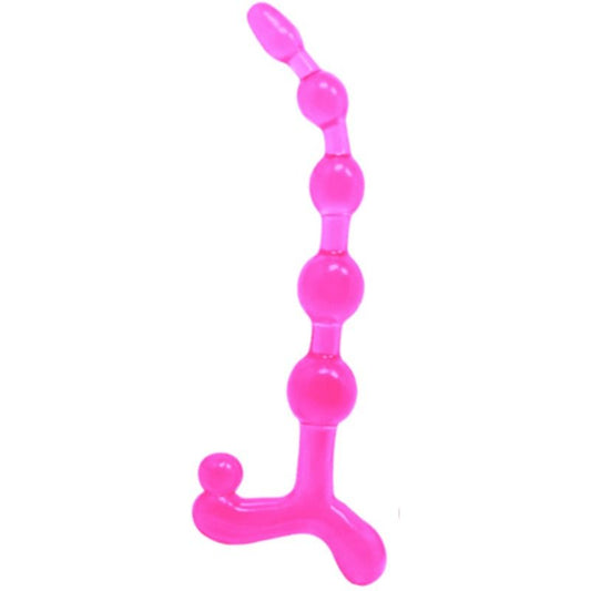 Baile Bendy Twist Pink Anal Balls